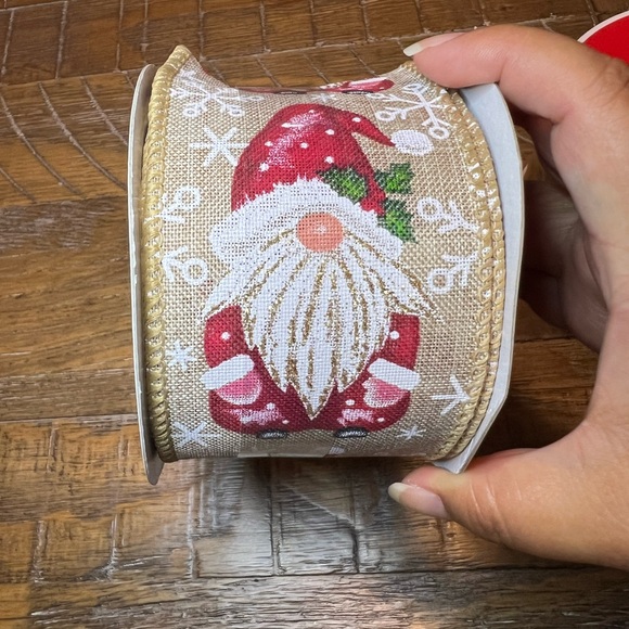 Festive Holiday Ribbon Set - Village, Santa, Truck w/ Christmas Trees - Picture 3 of 6